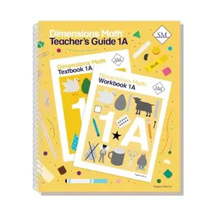 USED-Dimensions Math Teacher's Guide 1A [Spiral-bound] Singapore Math Inc. [Paperback] Singapore Math Inc. by Singapore Math Inc. (Paperback)