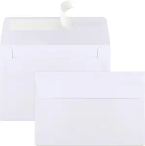 A4 Envelopes 70 Packs White 4x6 Photo Self Seal Invitations Weddings Baby Shower Photos Postcards Greeting Cards Mailing