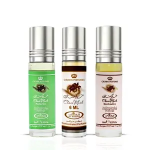 Al-Rehab Choco Musk Perfume Oils - Original, Marshmallow & Pistachio 6ml (0.2 oz) | Sweet Gourmand Fragrance | Chocolate, Vanilla, Fruity & Nutty Scents | Long-Lasting Roll-On Fragrance Oils (Bundle)