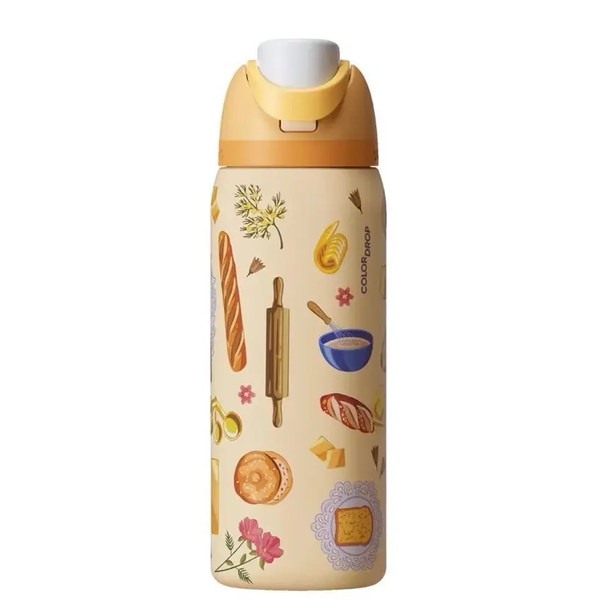 [NEW 2026] Limited Edition Brunch Bunch BetterQuality Brand Alternative 32oz Portable Reusable Washable Leak-Proof Stylish Vacuum Flask Water Bottle - Hydration Cup for Daily Use, Reliable for Home, Work, and Travel, Gift For Her SS2, Tumbler