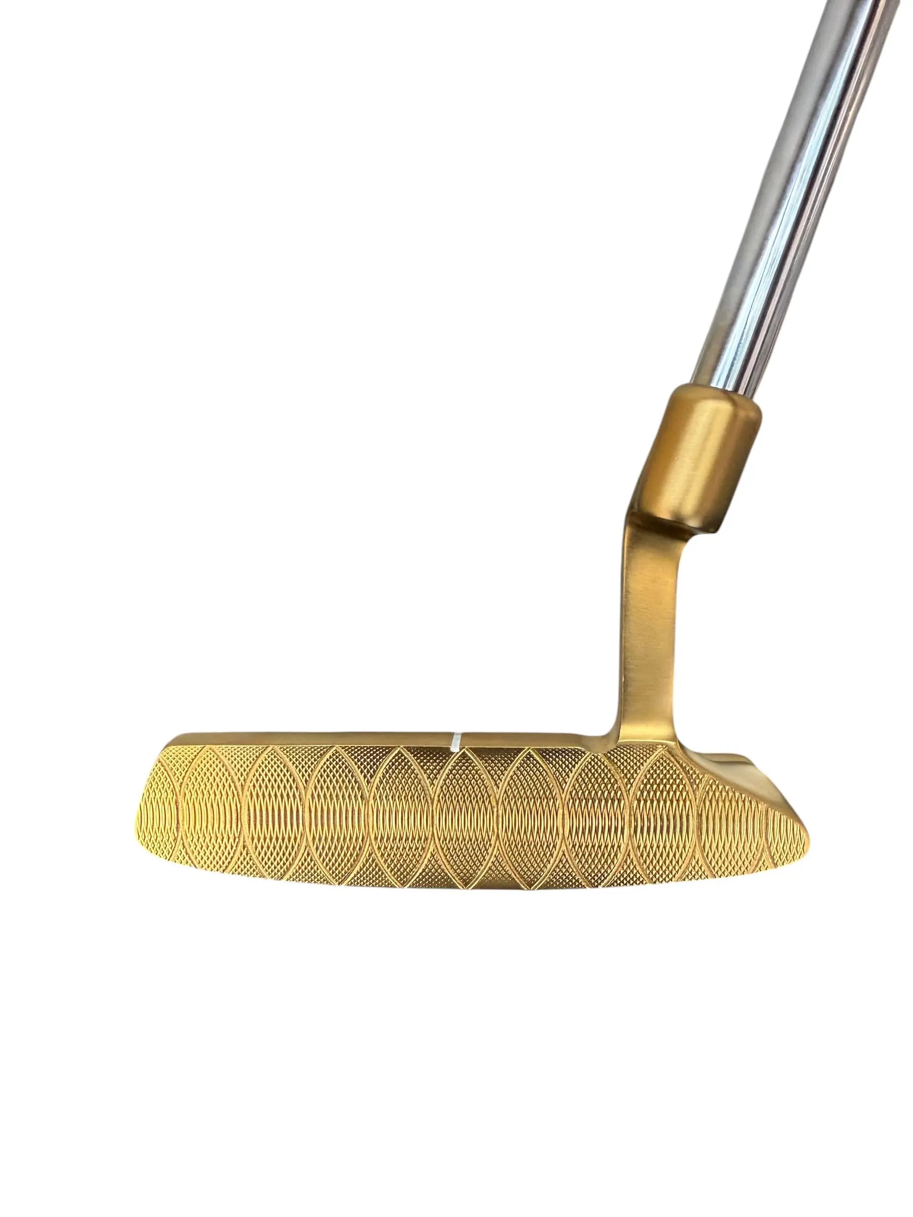 Lombardi Golf PC-308 Doublewide Blade Golf Putter - Gold