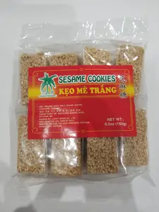 Sesame Cookies Keo Me Trang Candy Cake Net WT 6.5oz (185g) (Coconut Tree Brand)