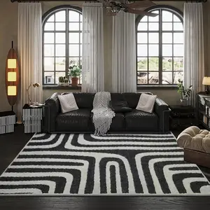 Stylish Exquisite Square Printed Velvet Carpet, Area Rug, Perfect Gift for Any Occasion, Versatile Decor for Home & Commercial Use, Multiple Sizes, Machine Washable, Soft & Non-shedding, Practical
