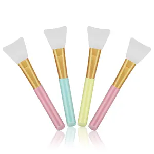 4pcs Silicone Face Mask Applicators – Flexible Brushes for Even Application of Mud, Clay, and Charcoal Masks