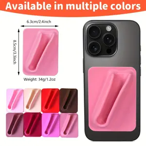 Square Silicone Lipstick Holder, Protects Lipsticks, Prevents Scratches, Fits All Lipsticks & Lip Glosses, Soft Durable, Reusable