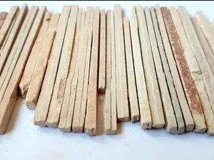 Red Slate Pencils/Red Slate Bars Pencils/Natural Limestone Slate Chalk Pencils/Earthy Goodies Edible Thin Slate Chalk Pencils (Pack Of 30) (200 grms)