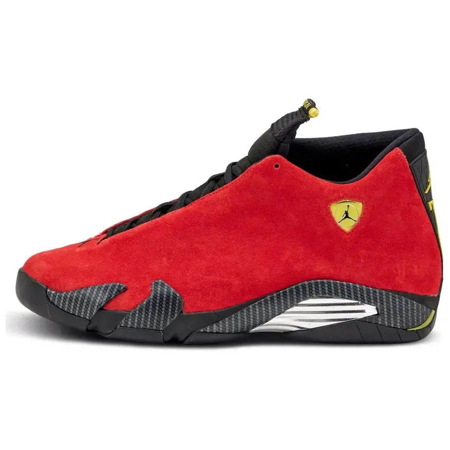 Air Jordan 14 Retro 'Ferrari' 2025 Hype Limited-Run Sports Sneaker with Retro Look - Note: Runs Small