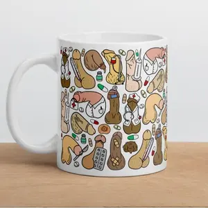[Sale Up To 50%] Urologist Gift ? Funny Doctor Penis Mug with Unique Design ? 11oz & 15oz Ceramic Cup for Laughter and Giggles