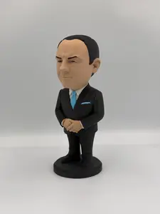 Tony Soprano - Boss of North Jersey Iconic Mobster Caricature Figurine Mini