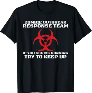 Funny Zombie Costume Apocalypse Undead T shirt For Men Women T-Shirt - Clydebell Shop 40B09N3KJ9XS