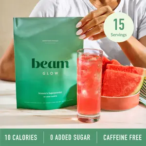Beam Glow Superblend — 15 Single-Serve Packets for Women’s Hormone Balance, Skin, Hair & Nail Support (Vegan, Caffeine-Free) Beam Glow Superblend — 15 Single-Serve Packets for Women’s Hormone Balance, Skin, Hair & Nail Support (Vegan, Caffeine-Free)