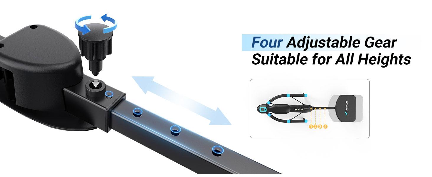 Merach Seated Ab Crunch & Core Trainer Machine, Dragonfly-Style Ab Machine with LED Display for Home Gym, Fitness Equipment for Belly & Full Core Workout, Rowing Machine, TikTokShopBlackFriday