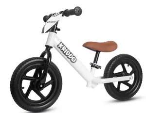 KRIDDO Classic Toddler Balance Bike - No-Pedal Kids' Toy for Ages 2-5, Lightweight First Ride, Tool-Free Adjustable Seat, Adjustable Handlebar, Custom Name Plate, Ideal for Summer Outdoor Play, Birthday Gifts