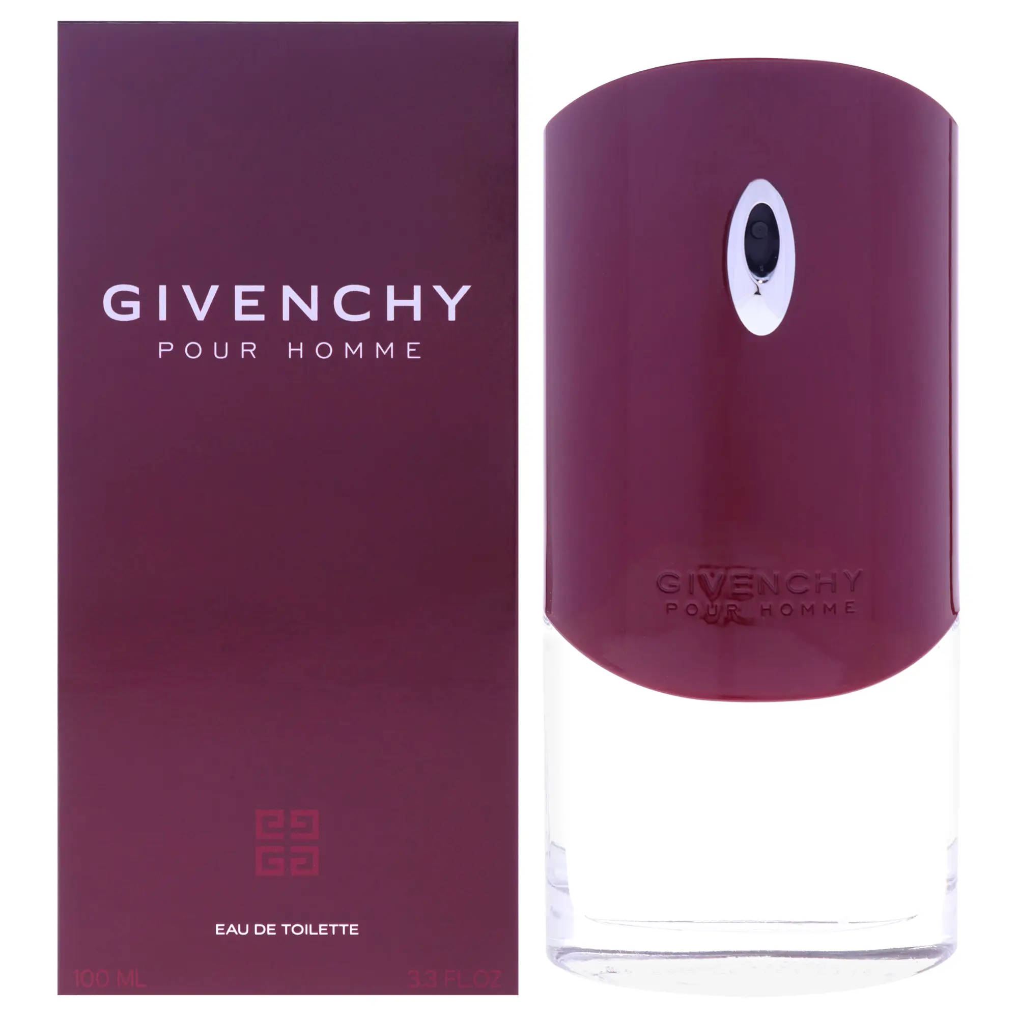 GIVENCHY Pour Homme Eau de Toilette Spray - High-End Unisex Water Spray, Men's Fragrance with Classic Fresh Scent, 3.3 oz, Long-Lasting, Easy Apply for Pulse Points, Smelling Good