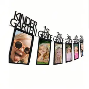13pcs 2026 Graduation Party Decorations, Graduation Party Set, Graduation Photo Banner, K-12 Grade Photos Display, High School & 5th-8th Grade Supplies