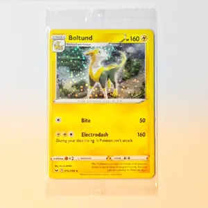 SEALED Boltund Sword & Shield Cosmos Holo Promo Card Knockout Collection SWSH 076/202