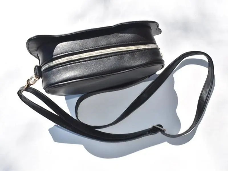 Crow Ita Bag Black Crossbody Purse