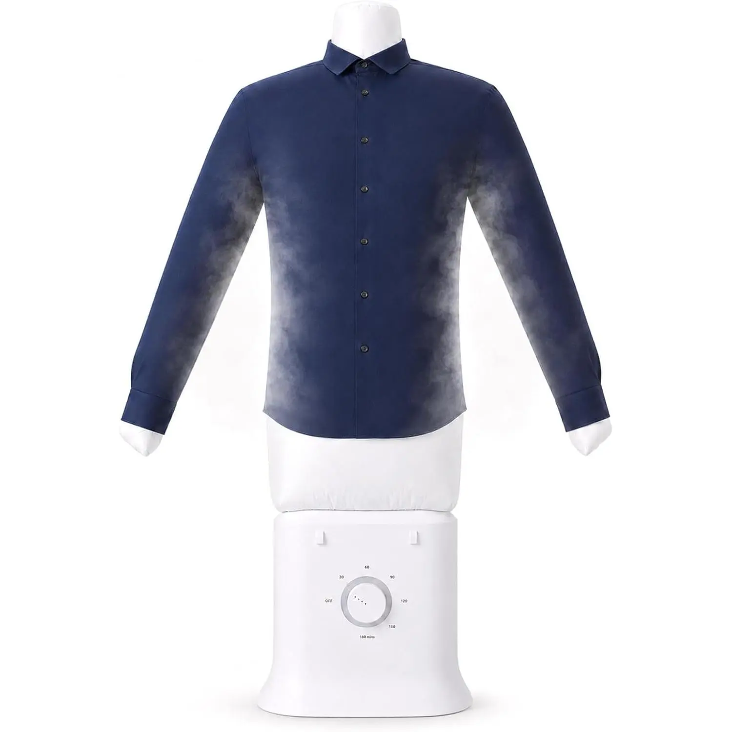 Portable Automatic Garment Dryer & Ironing Machine, Hands-Free Hot Air Clothes Wrinkle Remover, Fast Drying for Shirts Pants, Space-Saving Apartment Essentials