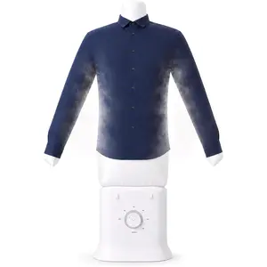 Portable Automatic Garment Dryer & Ironing Machine, Hands-Free Hot Air Clothes Wrinkle Remover, Fast Drying for Shirts Pants, Space-Saving Apartment Essentials