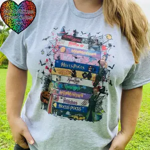 90’s Halloween Faves VHS Movie Tapes Unisex Tee or Sweatshirt-Sublimation Print