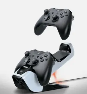 BIONIK BNK-9029 Charging Stand Xbox One Controller with Two Batteries