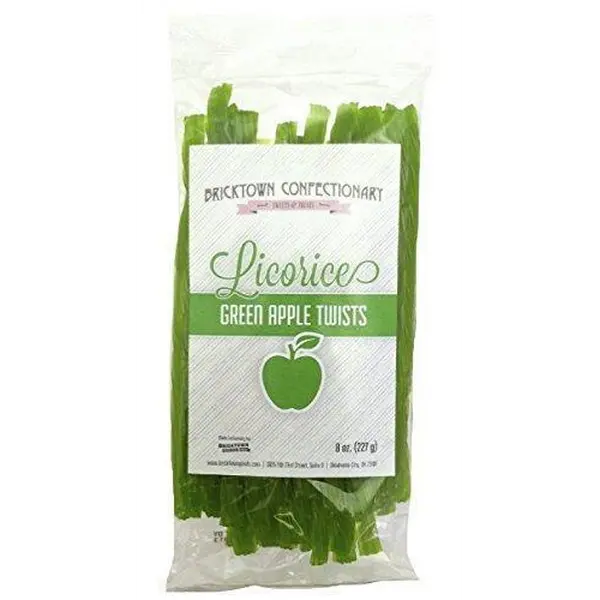 Old Fashioned Licorice Twists - Green Apple Old Fashioned Licorice Twists - Green Apple