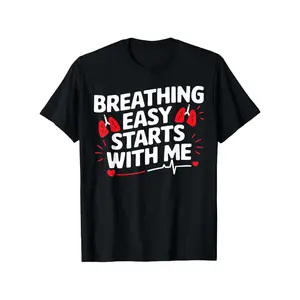 Respiratory Therapist Pulmonologist Lung Breathing RT T-Shirt