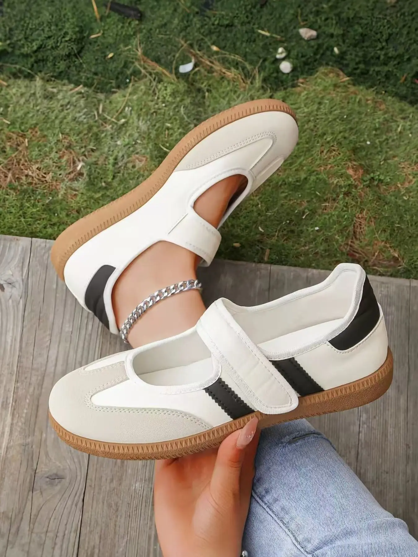 Women's Lightweight Dance Sneakers, Non-Slip Jazz Shoes for Ballet & Hip Hop, Flexible PU Upper, All-Season Casual Footwear