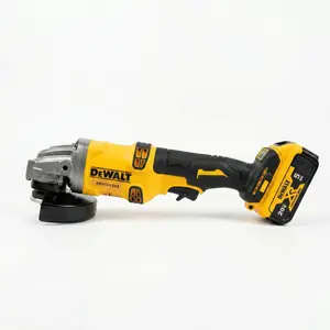 Dewalt DCG405-125 20V Brushless Angle Grinder – 9000 RPM, 125mm Max Wheel Diameter – Slide Switch with 9 Guard Positions for Metal & Masonry Cutting powerful disassembly heavy-duty task wrench cordless 4-mode drive control compact