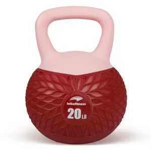 Soft Kettlebells,Anti-Slip Grip Weight for Women and Men,Cushioned Impact-Safe Strength Training Kettlebell,Home workout
