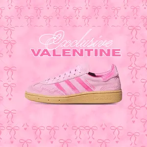 adidas Handball Spezial Pink Velvet Valentine's Day Youth / Women's Perfect Fashion Footwear Walking Sneaker Shoe Girl