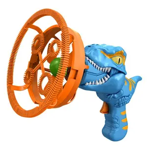 Roar & Bubbles!  Dinosaur Bubble Gun for Kids | Ultimate Summer Outdoor Fun No More Mess! Leak-Proof Dinosaur Bubble Machine Gun | Kids’ Favorite Playtime Toy  Dinosaur Bubble Blaster | Hours of Bubbly Fun for Toddlers Ages 3-8 | Must-Have Summer Toy