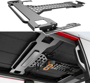 [Fits 21-25 Bronco] powoq Overhead Molle Panel Compatible with 2021-2025 Ford Bronco 4 Door Roof Reinforcement Cross Bar Overhead Storage Rack Replacement for 2021-2025 Ford Bronco Accessories