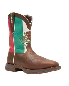 Rebel by Durango Steel Toe Mexico Flag Western Boot DDB0431