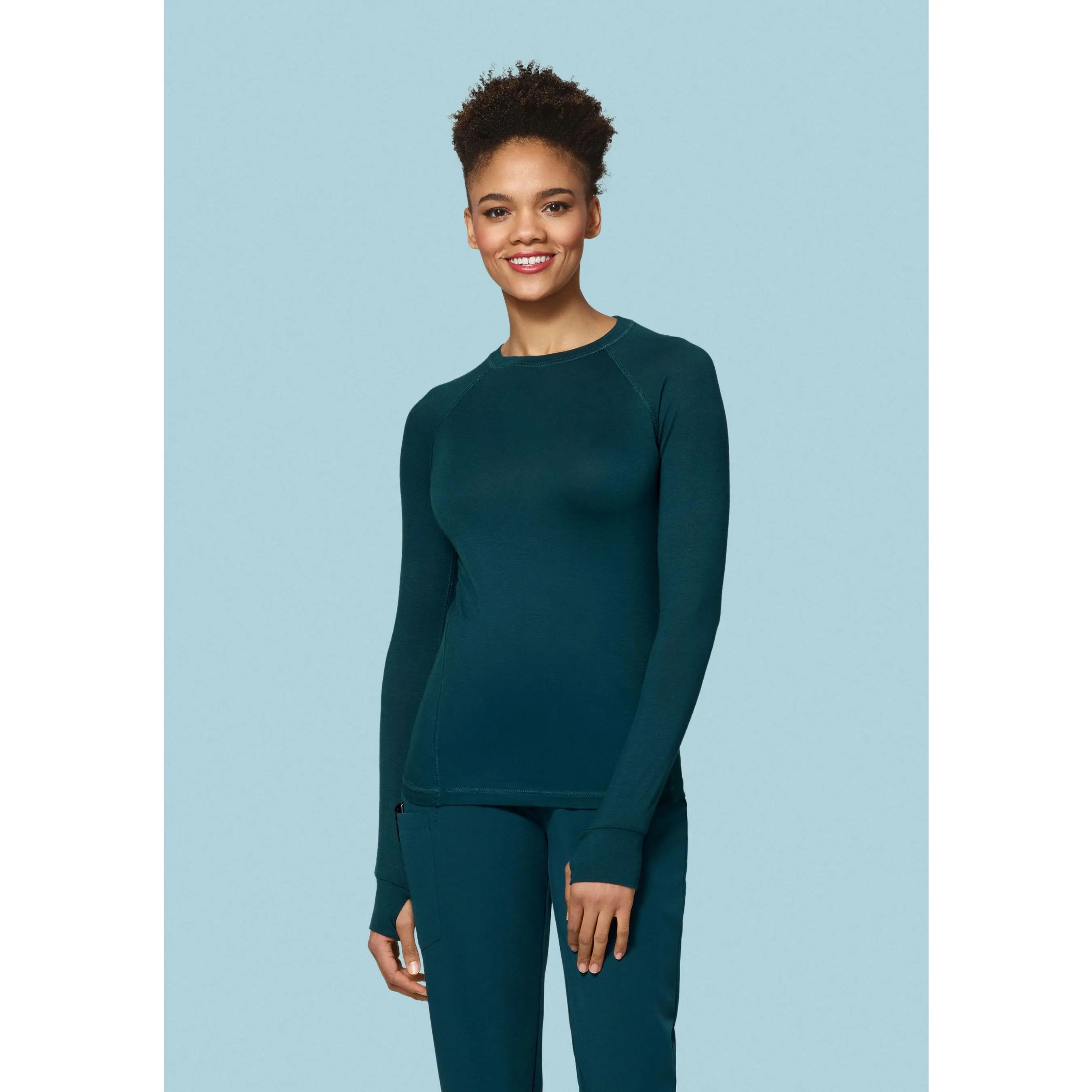 Women's Underscrubs Caribbean Blue