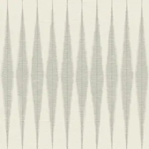 RoomMates Olive Branch 20'x20.5" Peel and Stick Wallpaper Botanical Gray