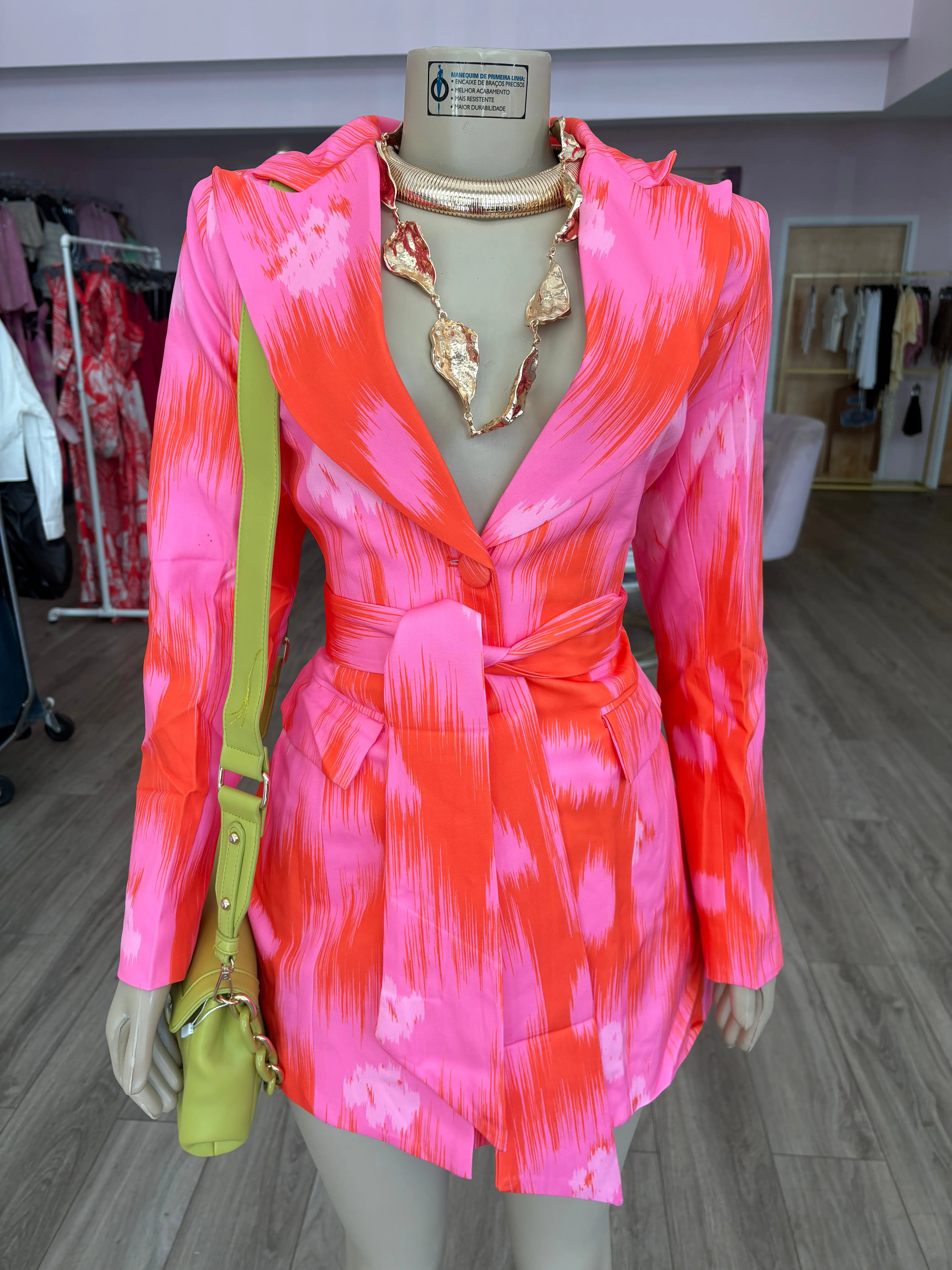 Belted Blazer