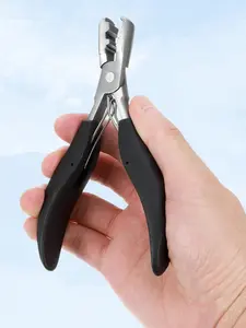 1 PC Fusion Bond Crusher Tool Hair Extension Pliers Hair Extension Remover Tool for Keratin Hair Extensions