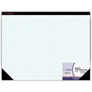 Graph Paper Pad 22"x17" 50 Sheets 1/4 Inch Grid 80 GSM Engineering Drafting Paper for Designers Blueprint Sketching Grid Graphing for Architecture School Office