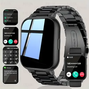 Smartwatch | 1.83-inch smartwatch compatible with Android and iPhone (answer/make calls) outdoor fitness tracker - Christmas, Thanksgiving, or birthday gift for boyfriend/girlfriend