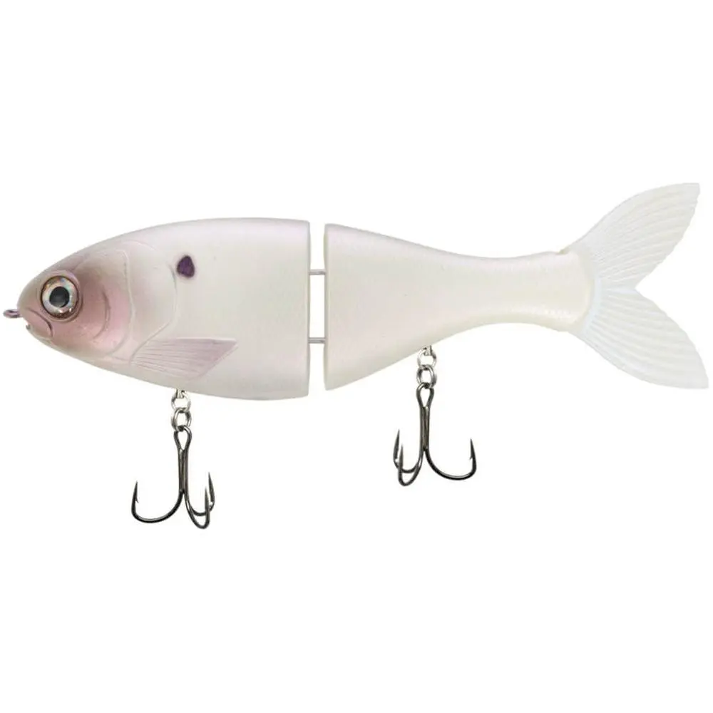 8-inch Slow-Sinking ABS Plastic Glidebait Swimbait Fishing Tackle - 3oz Outdoor Fishing Equipment with Lifelike Swim Shad Pattern & Fish Attractant for Trophy Bass