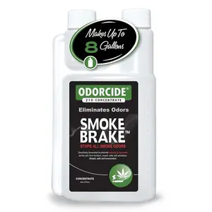 Odorcide Smoke Brake Odor Eliminator Concentrate - Smoke Odor Neutralizer for Car and More (16 oz, Gallon)