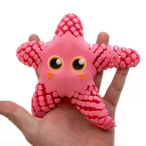 Starfish Playful Articulated Fidget - Flexible, Fun, and Perfect Gift for Ocean, Starfish, & Sea Life Lovers