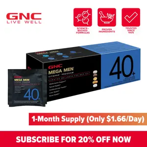 GNC Mega Men 40+ Vitapak Program (30 Servings)