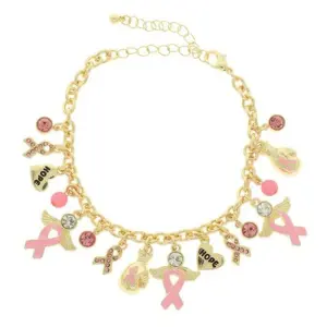 Infinity Beautiful Support & Strength Ribbon Bracelets