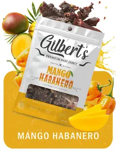 Gilbert's Premium Beef Jerky Mango Habanero
