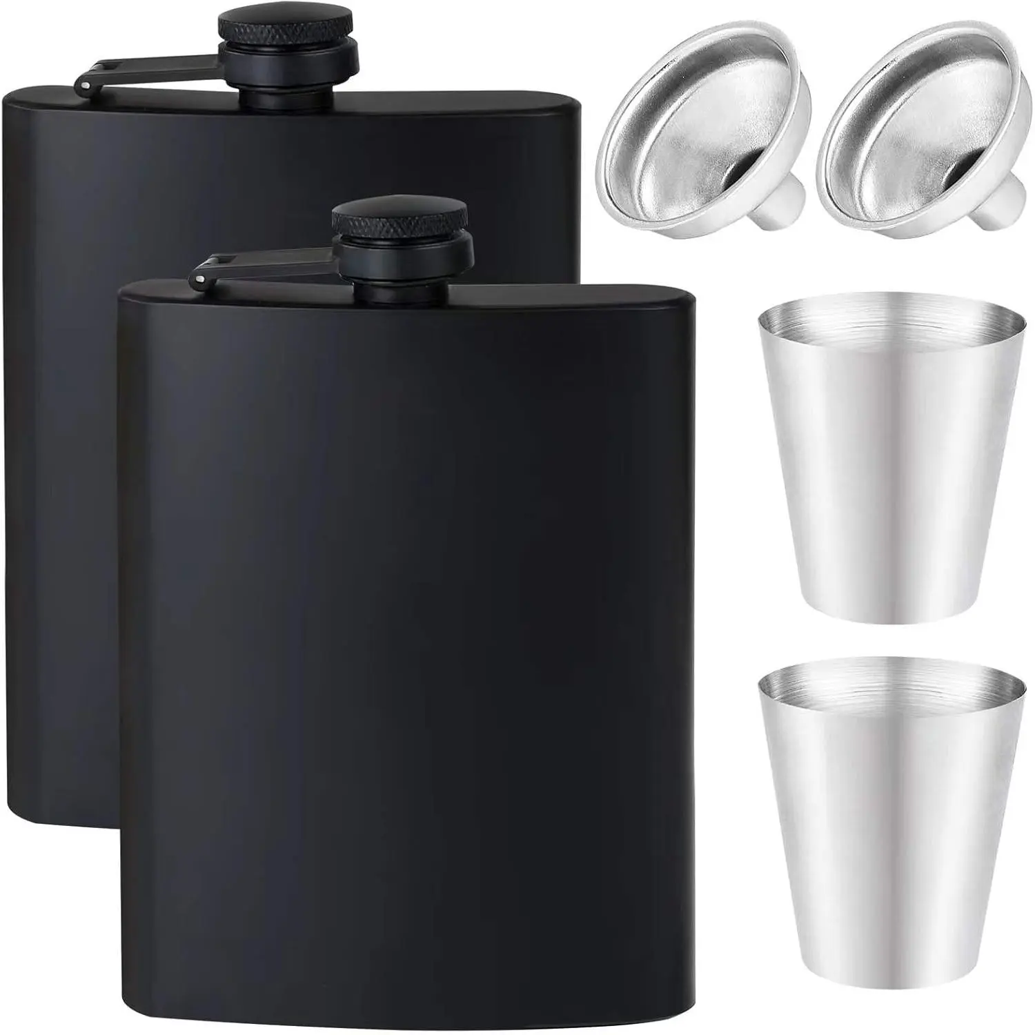 Matte Black 2 pcs
