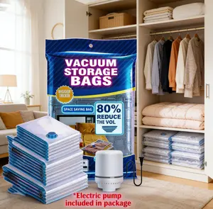 Hand Pump for Vacuum Bags , No Electricity Needed , Reusable Vacuum Sealer Pump , Clothes Compression for Travel ,packinghacks ，travelgadgets ，organization foldable storage large capacity clothes storage box gift desk organizer space-saving hat