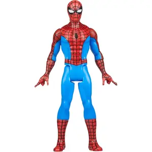 Marvel Legends Series Retro 375 Collection Spider-Man 3.75-Inch Collectible Action Figures,Toys for Ages 4 and Up