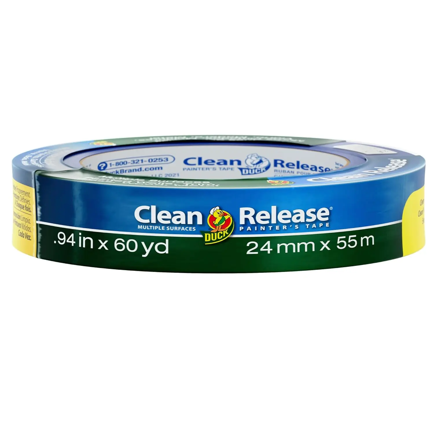 Reliable Natural Painter's Release Masking Tape, 0.94 in x 60 yd (Model 240193)